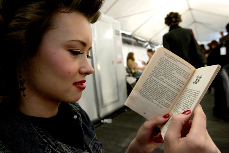 This Model Came To Chapter 33 Of Her Book At A Show In Culver City Models Reading Books