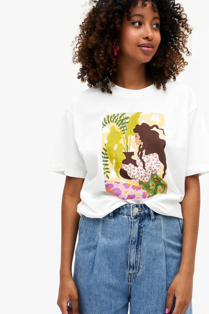 Monki Cares Cotton Tee