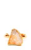 Asymmetry Drusy Ring