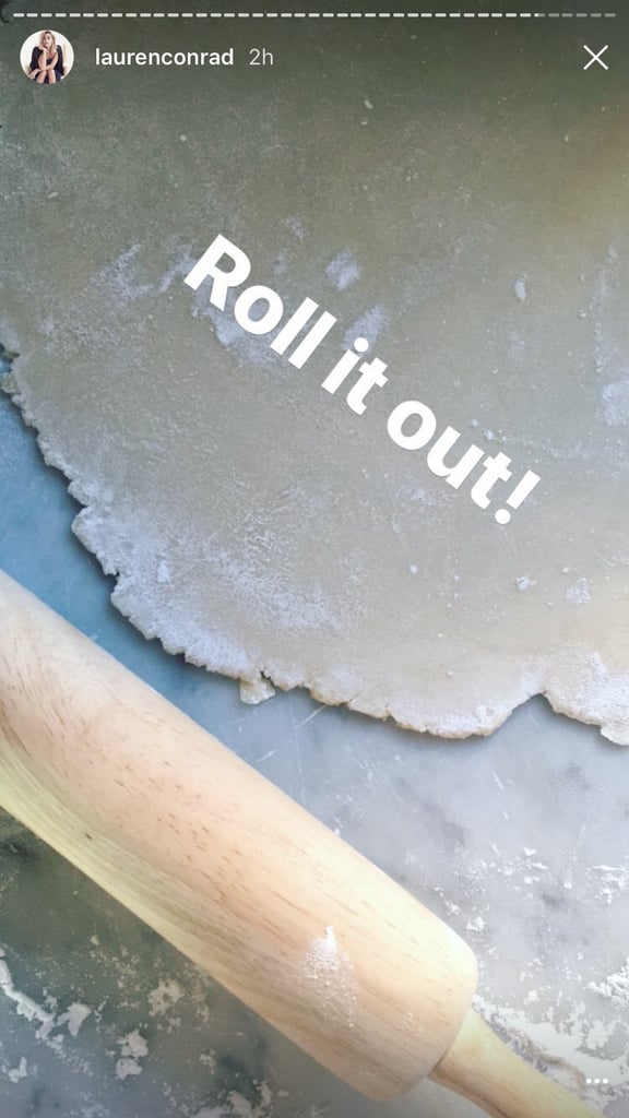 Lauren Conrad Chicken Pot Pie Recipe on Instagram