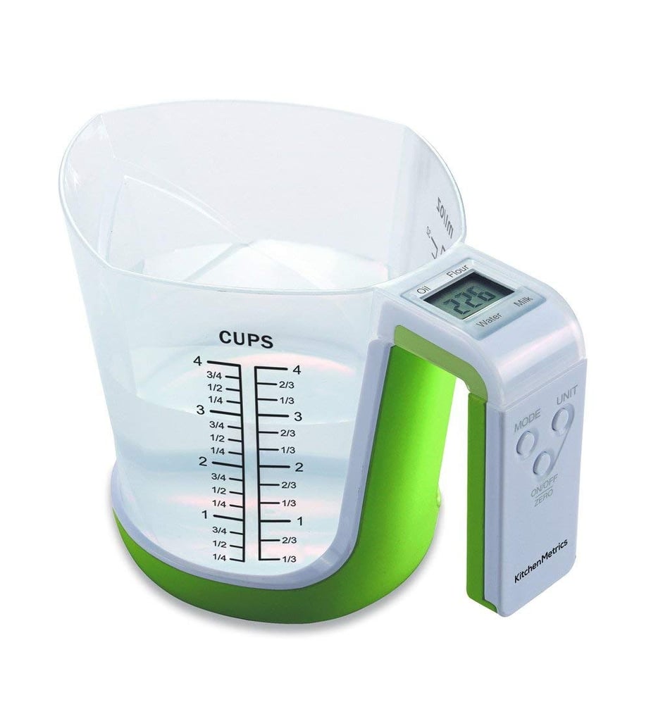 For the Perfect Measurement: Digital Kitchen Food Scale and Measuring Cup