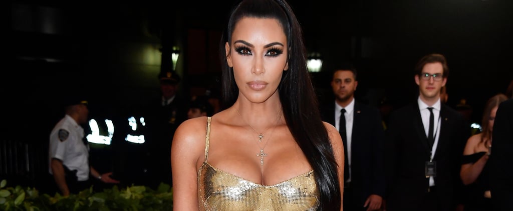 Kim Kardashian Versace Dress at the 2018 Met Gala