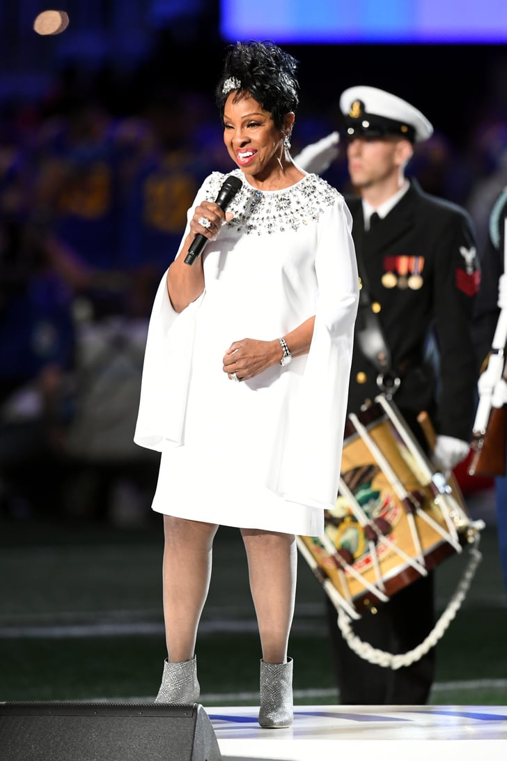 gladys knight national anthem nba