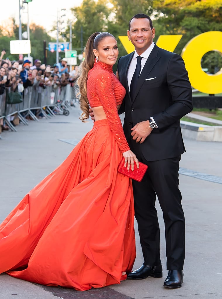 Jennifer Lopez and Alex Rodriguez At 2019 CFDA Awards