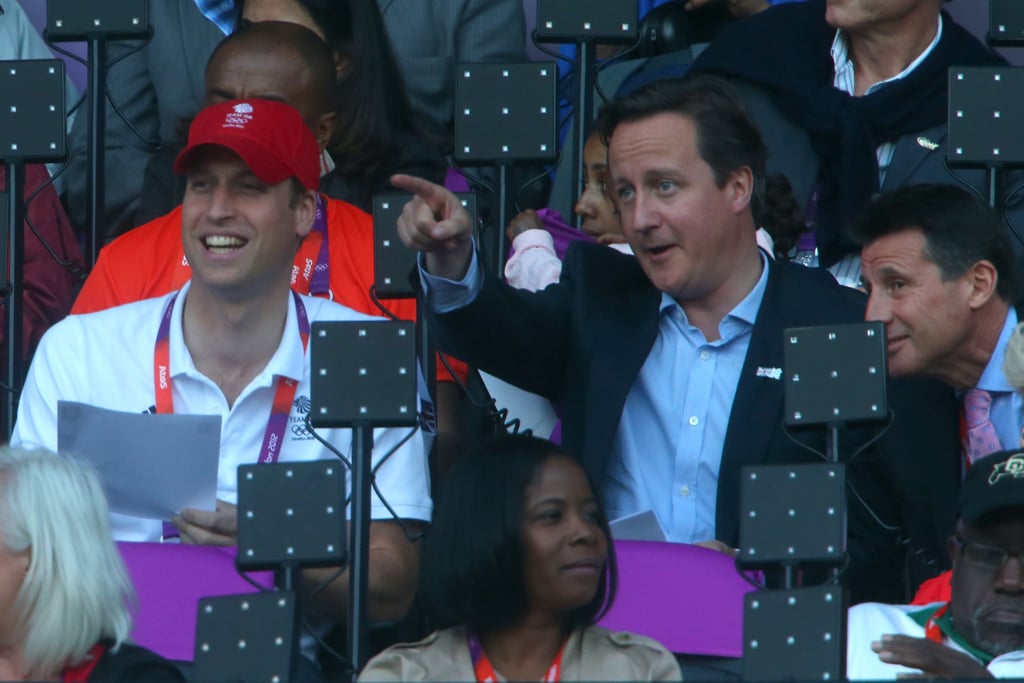 Prince William and David Cameron enjoyed themselves. Prince William and David Cameron enjoyed themselves.