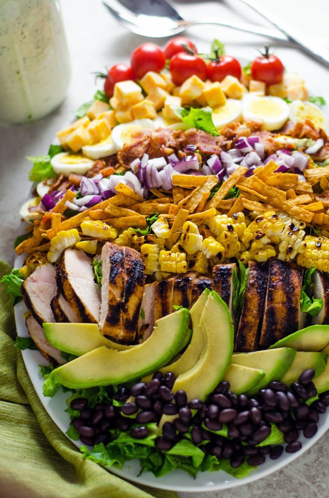 Southwestern Chicken Cobb Salad