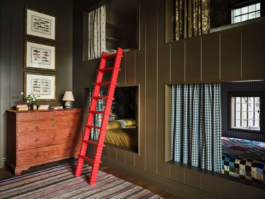 Kendall Jenner's Mountain Home Guest Room