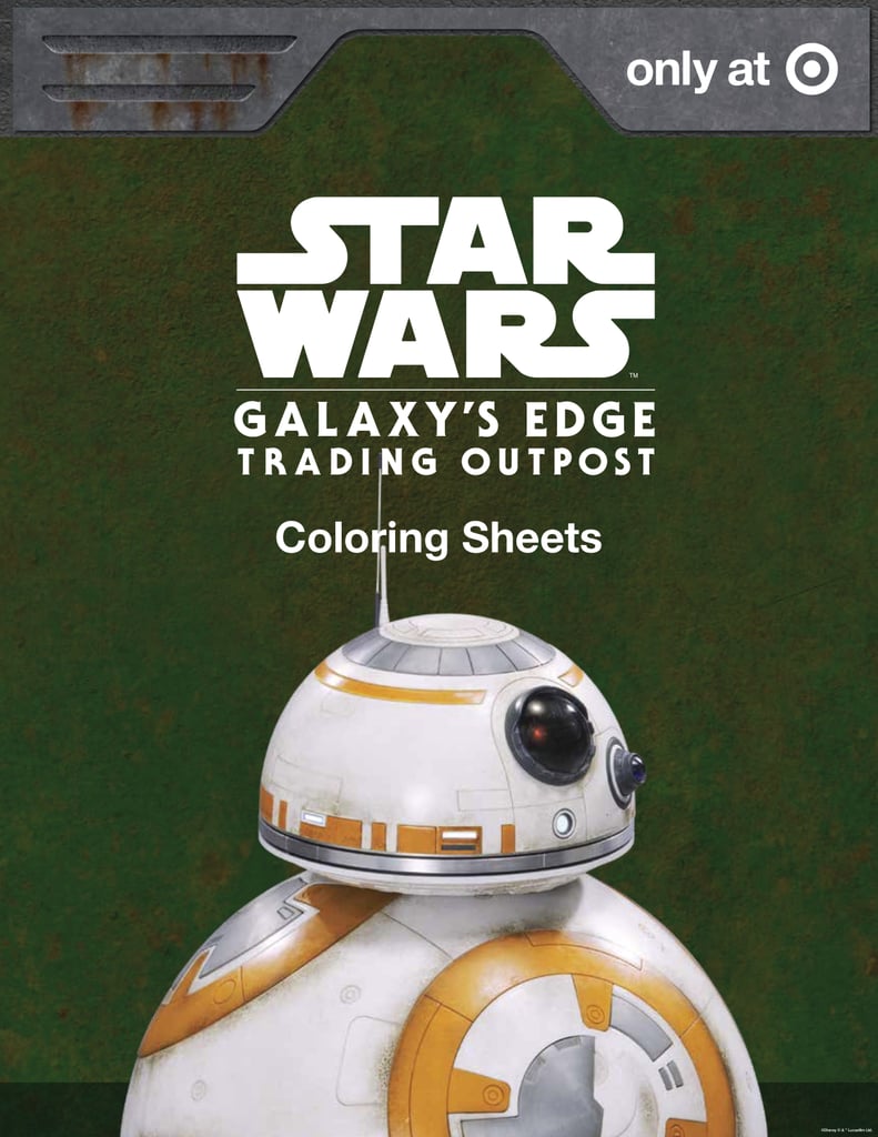 Star Wars: Galaxy's Edge Trading Outpost Colouring Sheets