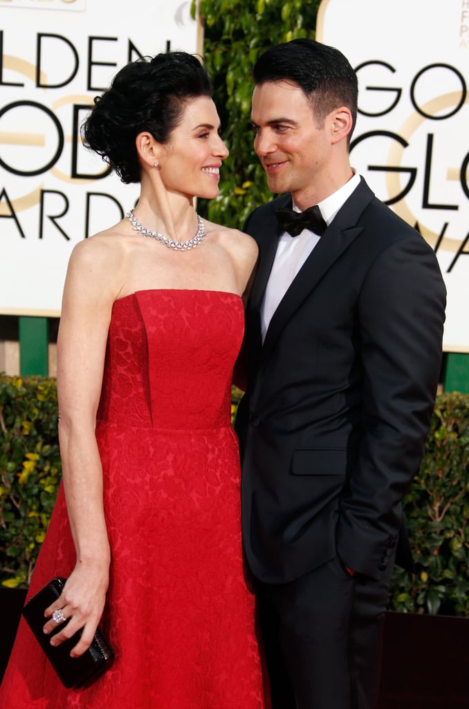 Julianna Margulies gave her husband, Keith Lieberthal, a sweet look on the red carpet.