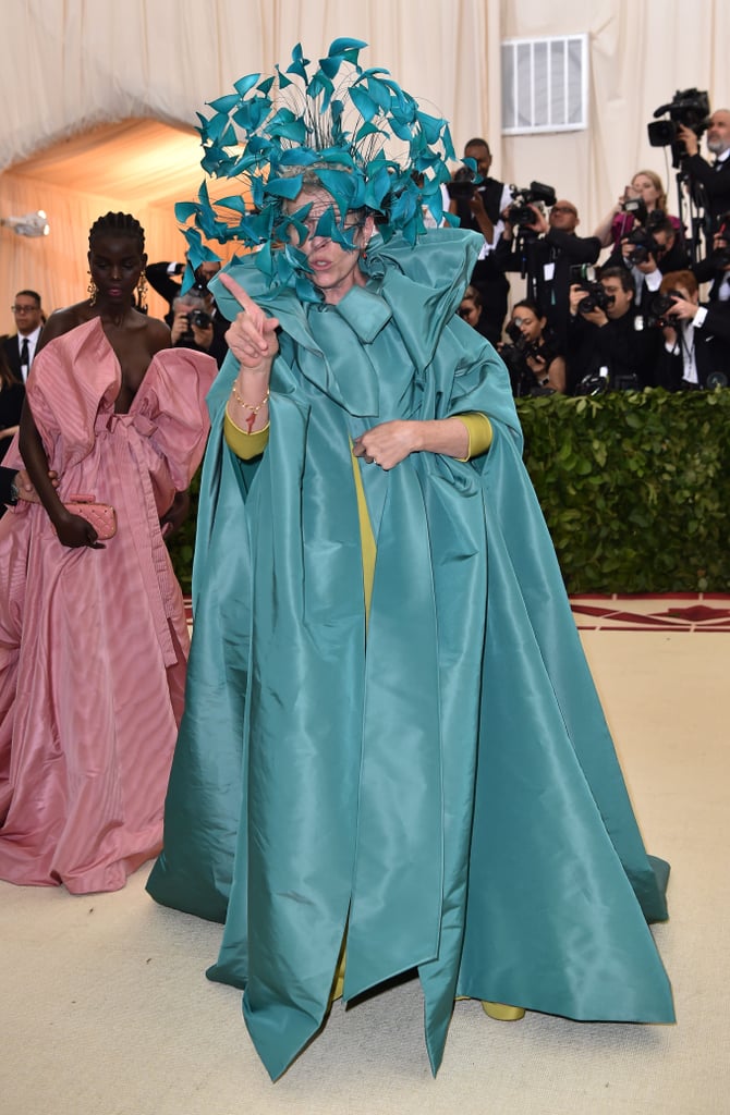 Frances McDormand at the 2018 Met Gala | POPSUGAR ...