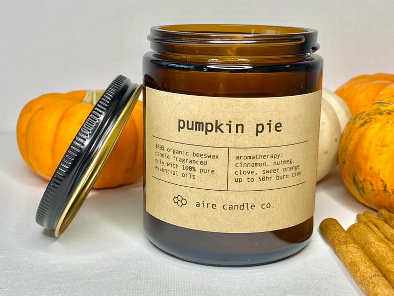 To Your Favorite Pie: Pumpkin Pie Candle