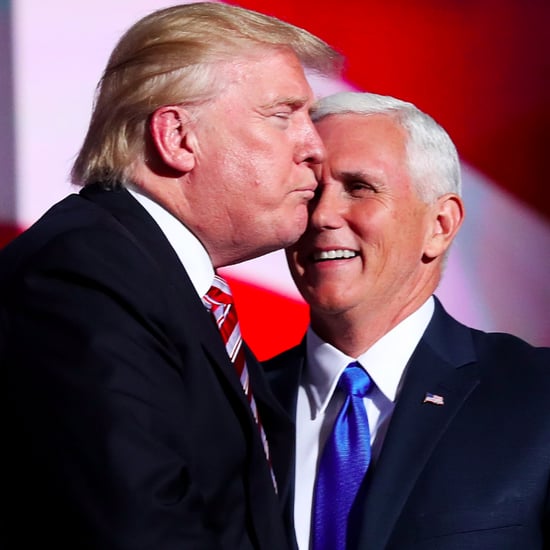Donald Trump Mike Pence Kiss at the RNC