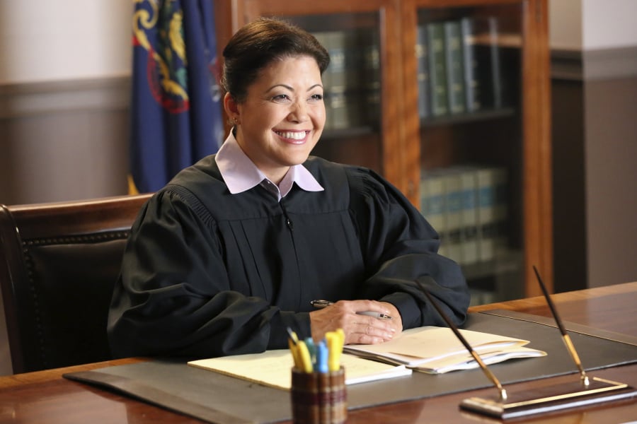 Ren Hanami as the judge.