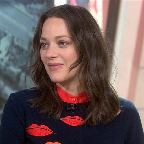 Marion Cotillard Talking About Brad Pitt on Today Show 2016