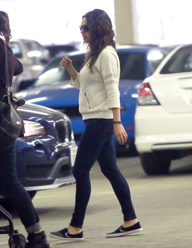 Mila Kunis After Giving Birth