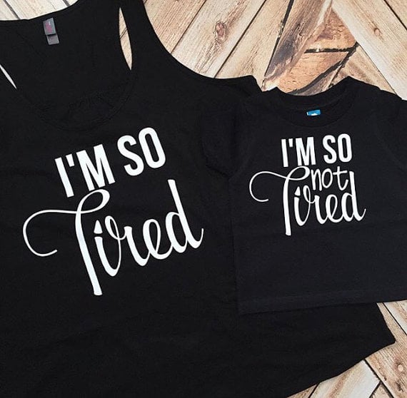 Mom and Child Tank and Tee