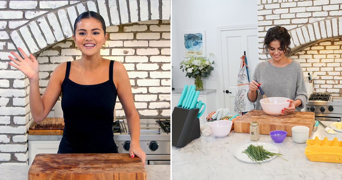 Snag the rainbow knife set Selena Gomez uses on her cooking show