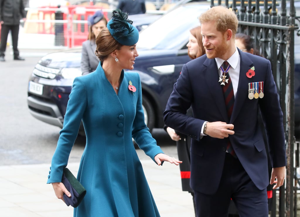 Prince Harry and Kate Middleton at Anzac Day Service 2019