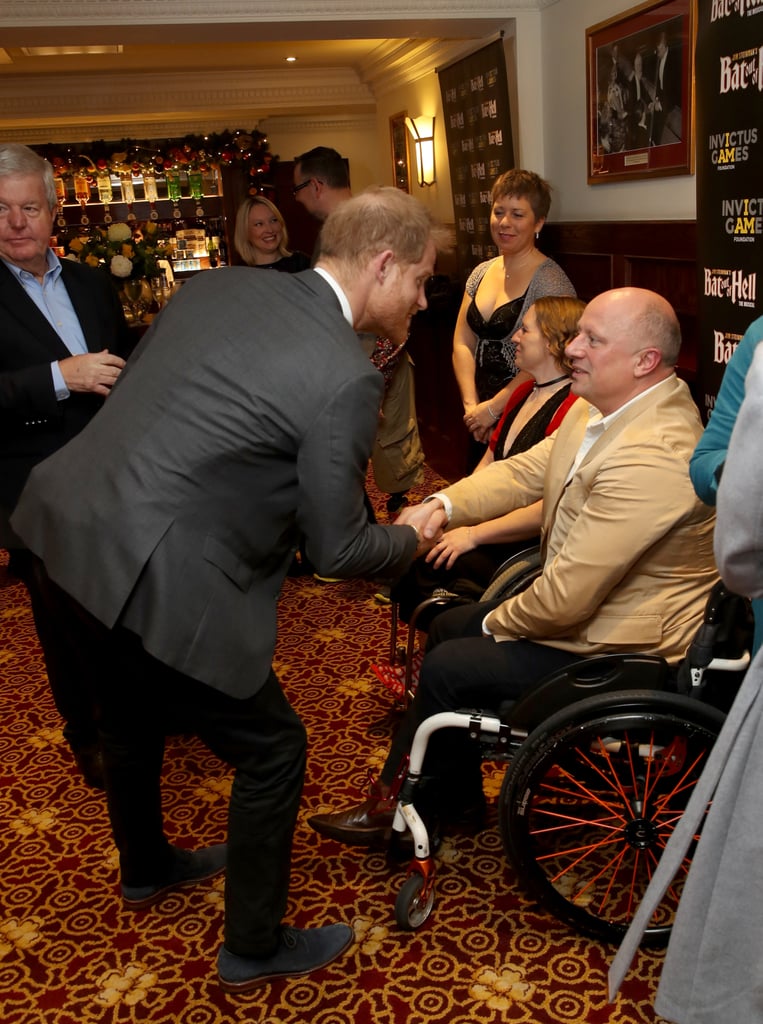 Prince Harry at Bat Out of Hell Gala Performance 2018