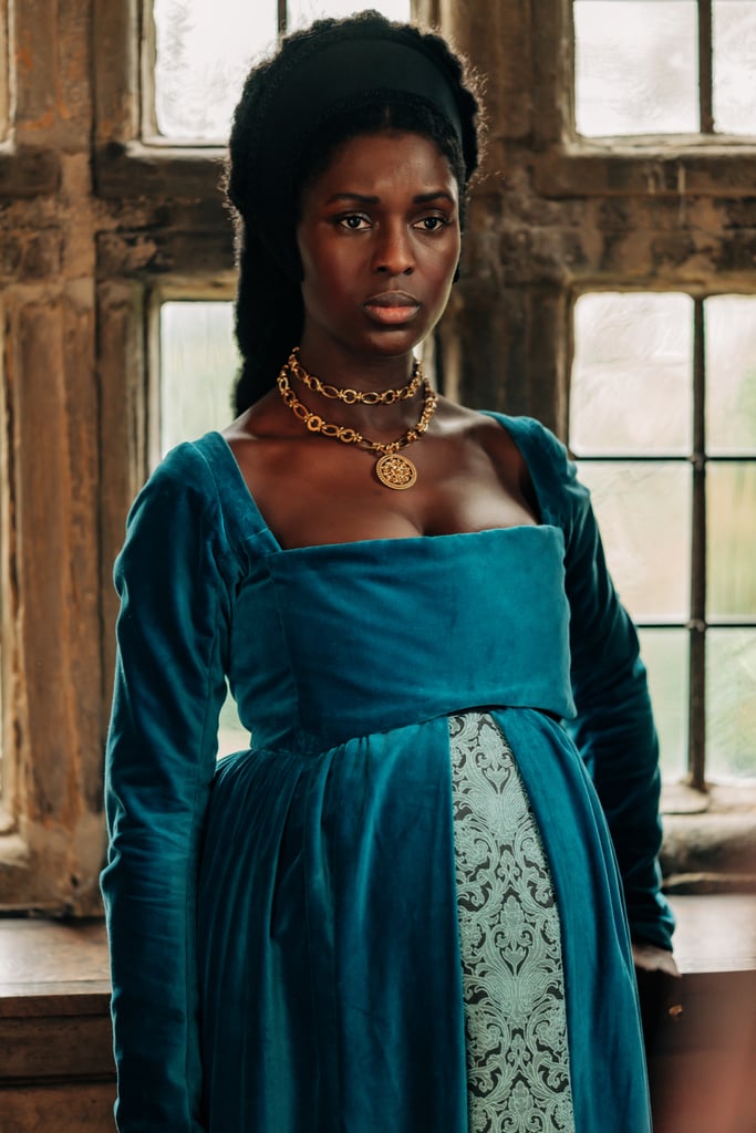 See the Costumes Jodie Turner-Smith Wears in Anne Boleyn