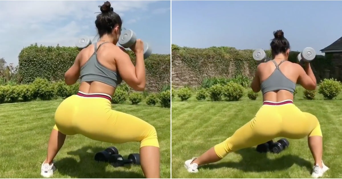 Dumbbell Legs And Butt Workout Popsugar Fitness Uk