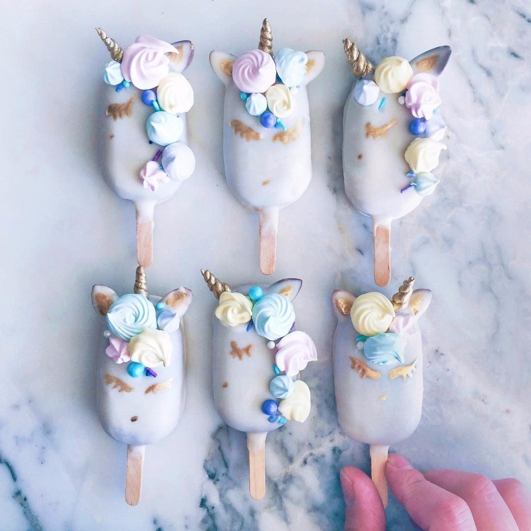 Unicorn Cake Pops Recipe POPSUGAR Food