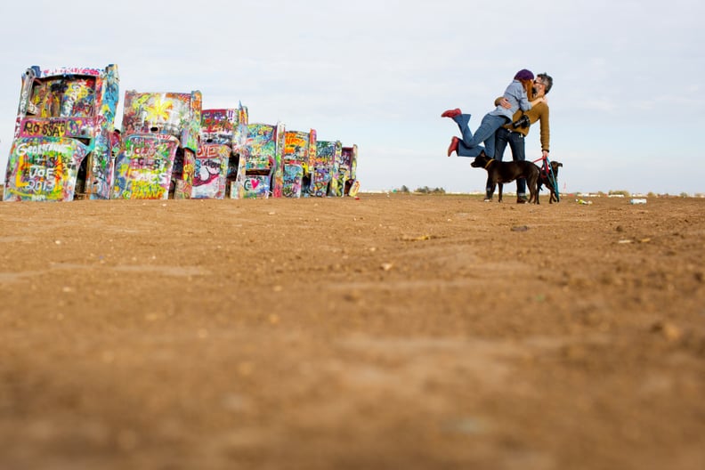 Cadillac Ranch in Amarillo, TX