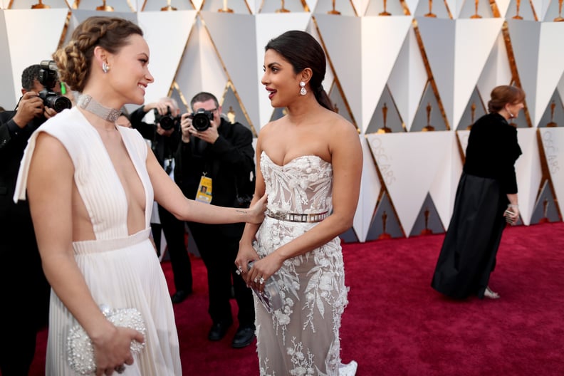 A Meeting of 2 White Dresses