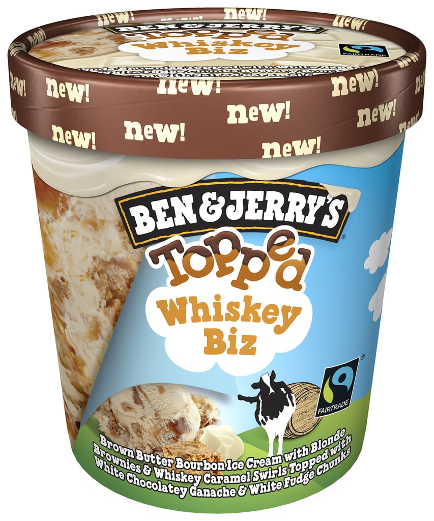 Ben & Jerry's Topped Whiskey Biz Ice Cream