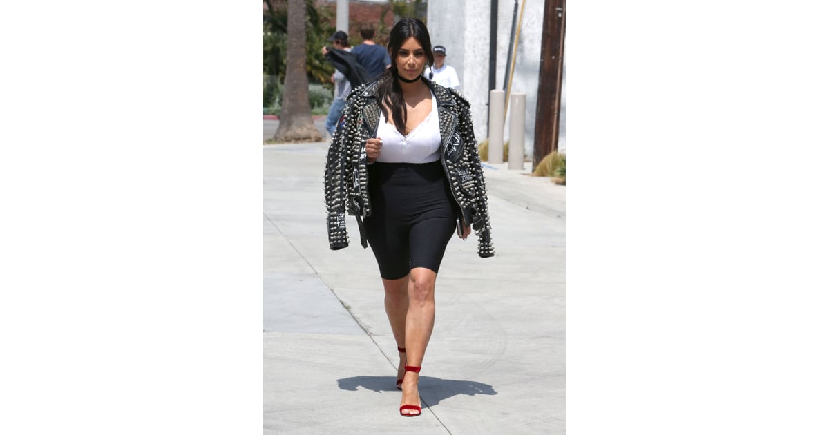 bike shorts kardashian