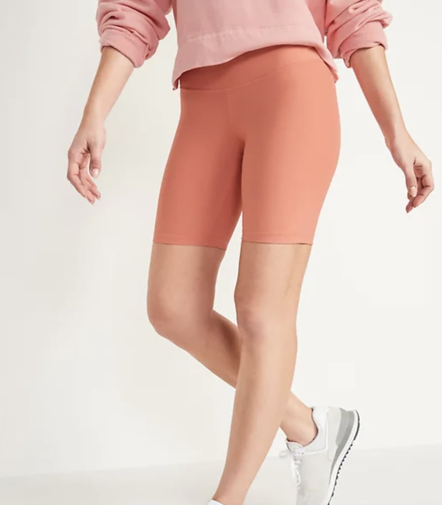 Old Navy Extra High-Waisted Powersoft Hidden-Pocket Biker Shorts
