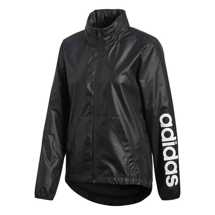 adidas women's linear windbreaker
