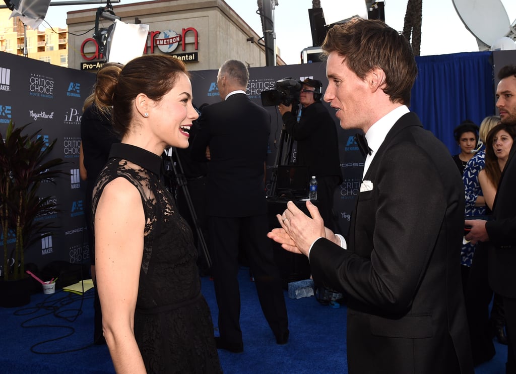 When He Made Michelle Monaghan Smile This Big