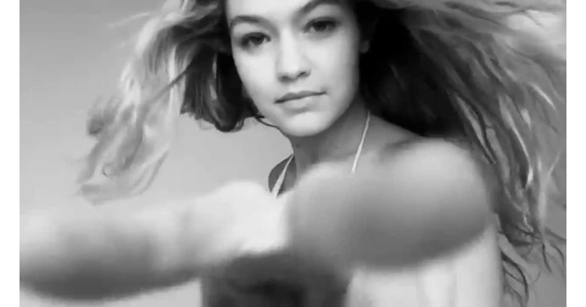 Gigi Hadid in the Love Advent Calendar Kendall Jenner's Love Magazine