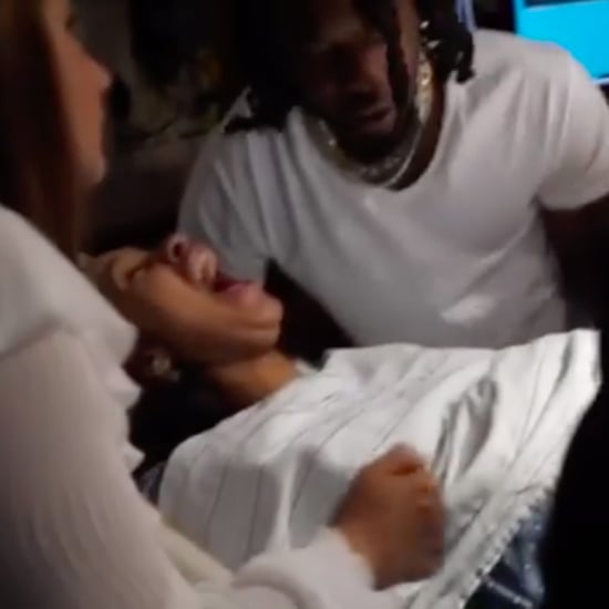 Offset Shares Clip of Cardi B's Birth Video on Instagram