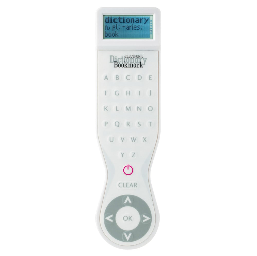 Electronic Bookmark Dictionary Electronic Bookmark Dictionary