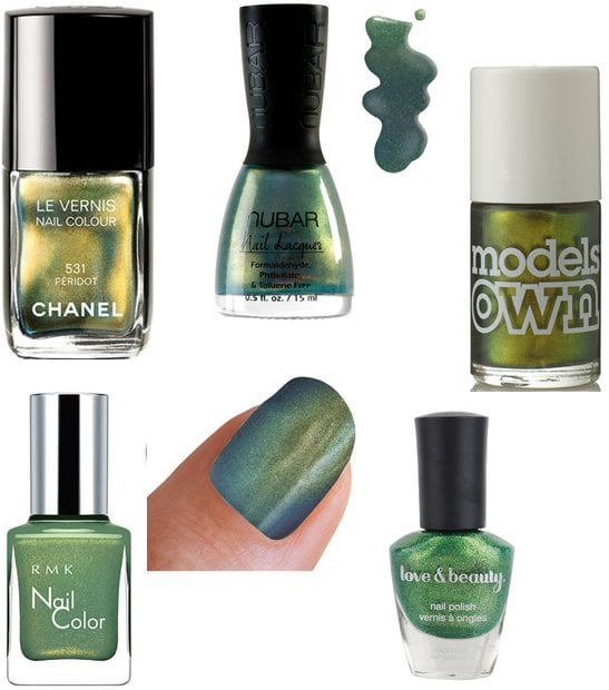 Trendy Metallic Green Nails For Fall 2011 Popsugar Beauty Uk