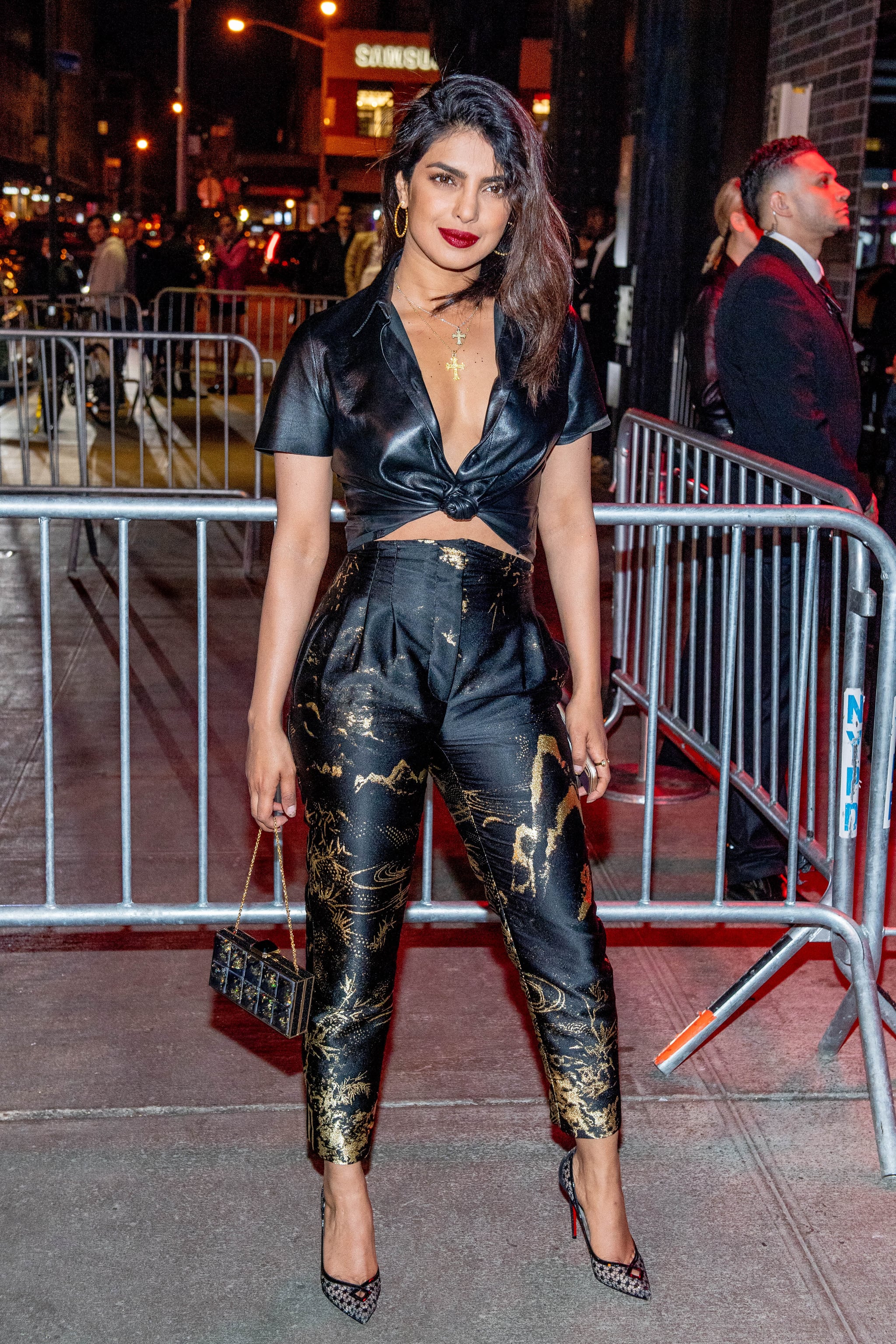 NEW YORK, NY - MAY 07:  Priyanka Chopra attends Heavenly Bodies: Fashion & The Catholic Imagination Costume Institute Gala after party at the Standard Hotel on May 7, 2018 in New York City.  (Photo by Roy Rochlin/Getty Images)