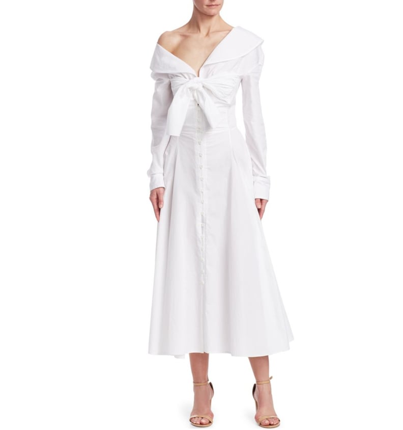 Rosie Assoulin Booby Trap Shirtdress Dress