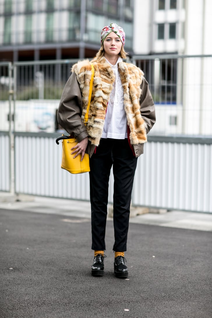 PFW Day One | Paris Fashion Week Street Style Fall 2015 | POPSUGAR ...