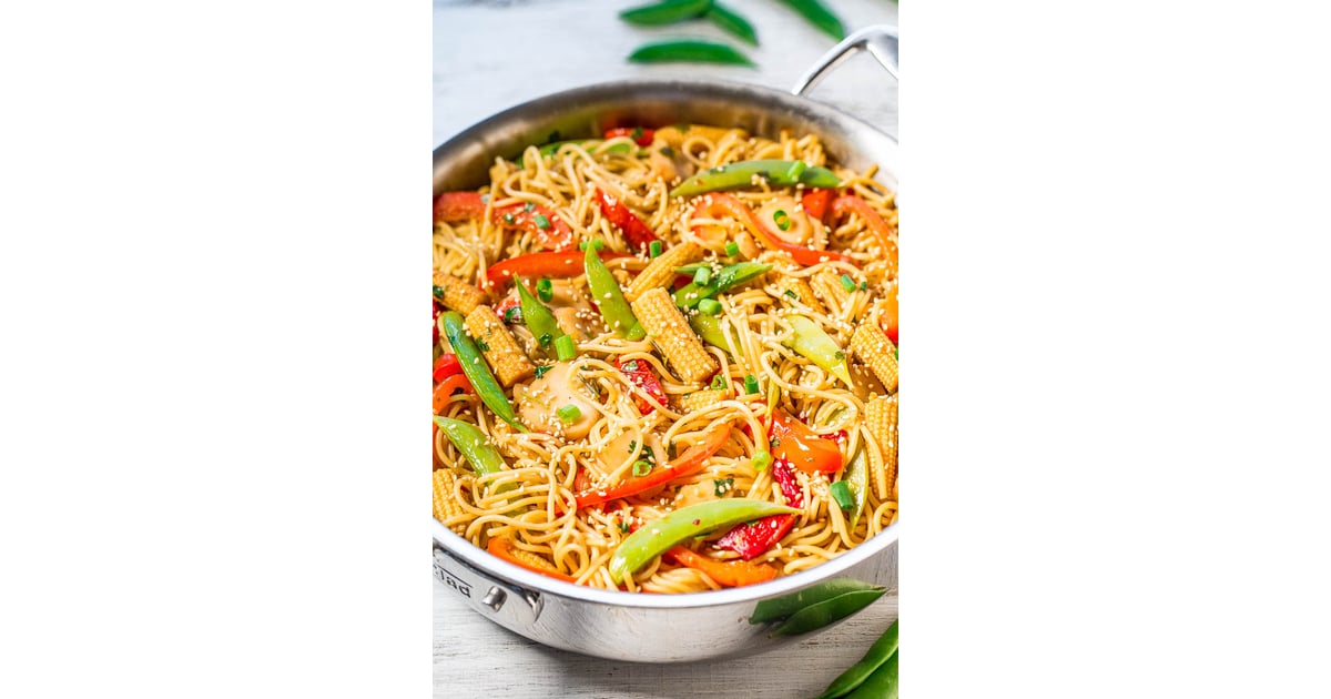 Easy Sweet and Sour Asian Noodles Asian Noodle Recipes POPSUGAR