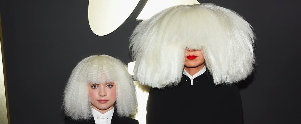 Sia's Giant Wig at the Grammy Awards 2015
