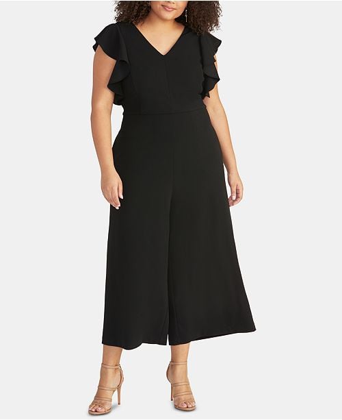 Rachel Rachel Roy Cropped Wide-Leg Jumpsuit