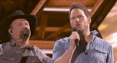 Garth Brooks and Chris Pratt iHeartRadio Awards 2019 Video
