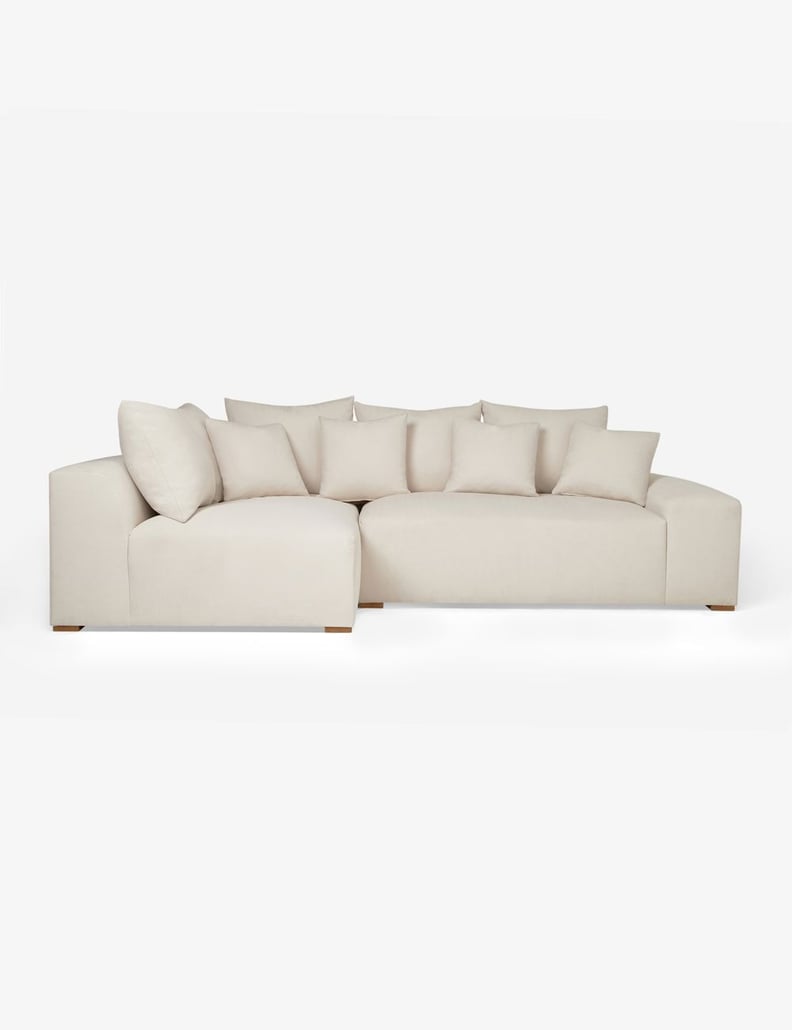 Lulu and Georgia Clayton Left-Facing Sectional Sofa