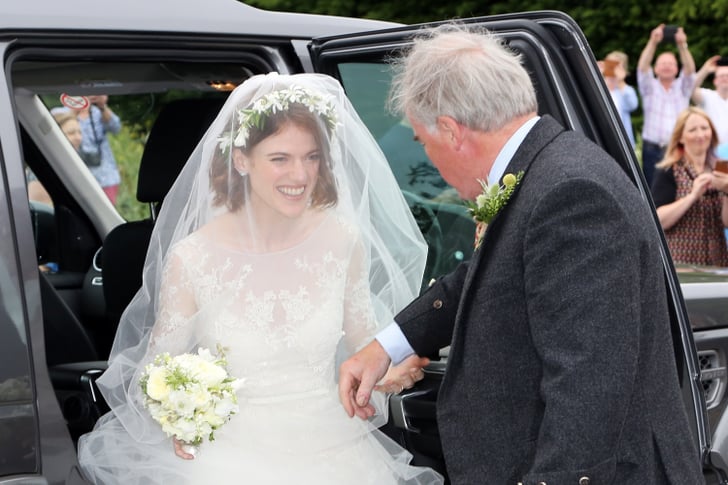 Rose Leslie Wedding Dress | POPSUGAR Fashion Photo 15