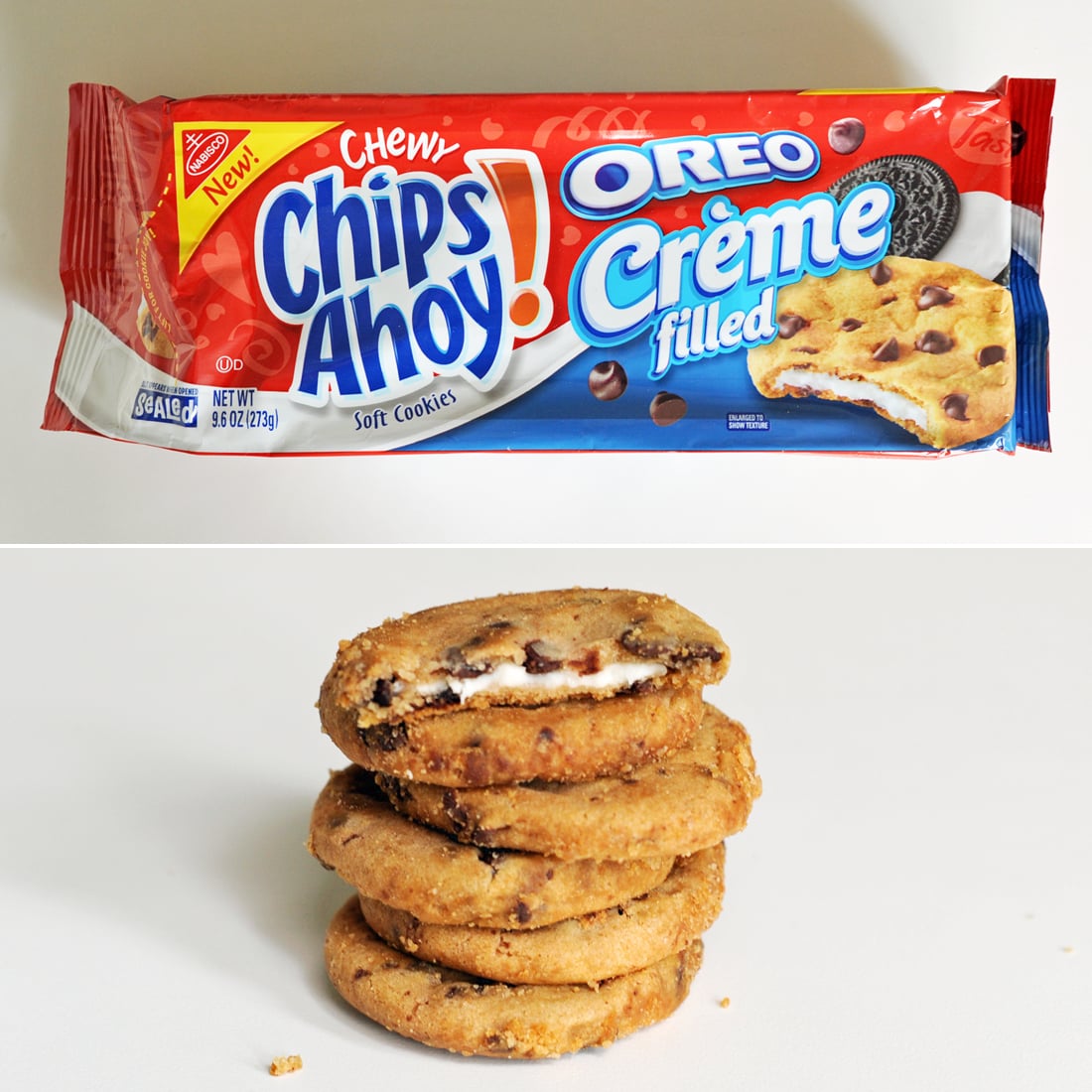 Oreo creme filled chips ahoy