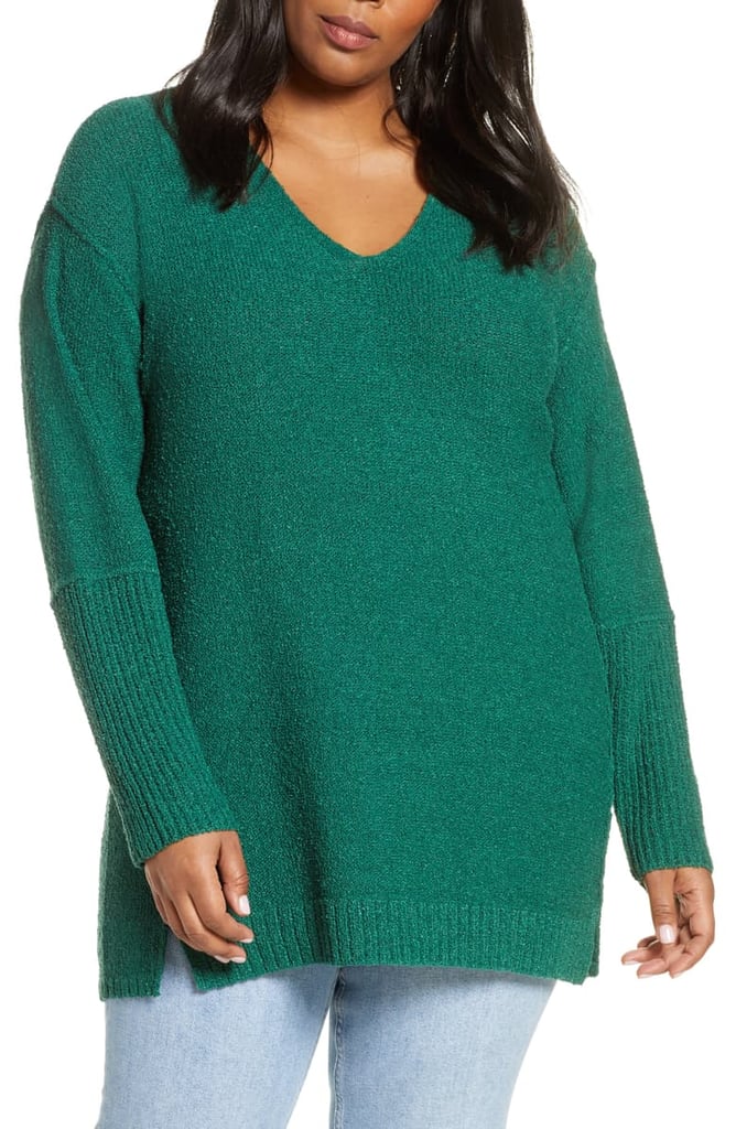 Caslon Bouclé Tunic Sweater