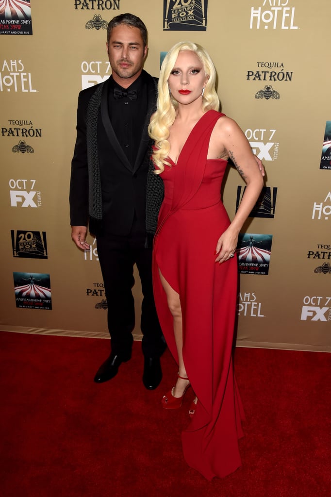 Lady Gaga and Taylor Kinney at AHS Premiere | Pictures
