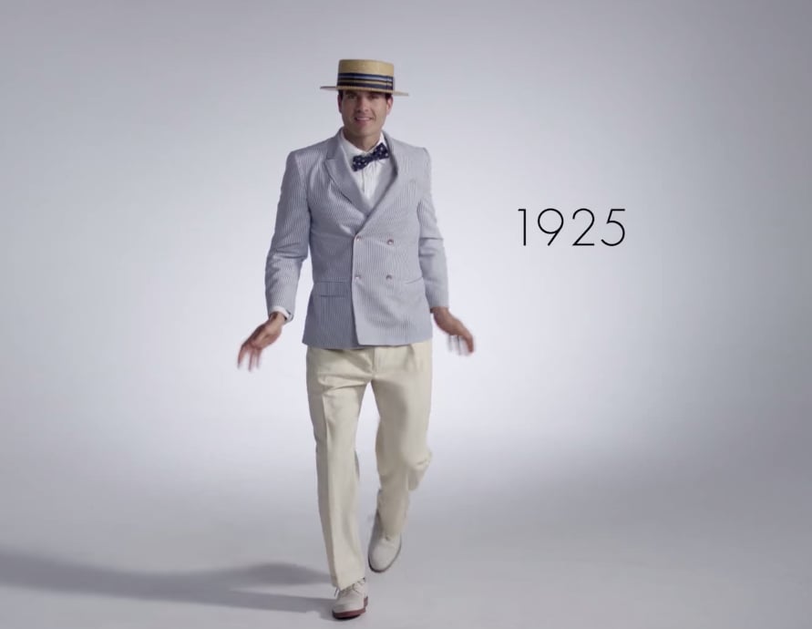 1925 100 Years of Men's Fashion Video POPSUGAR Fashion Photo 2